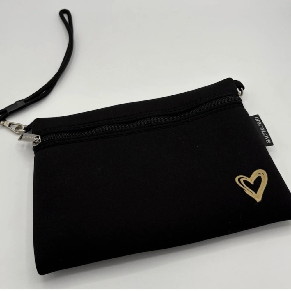 Prenelove Wristlet Pouch Clutch Bracelet Bag Neoprene With Rope Strap small